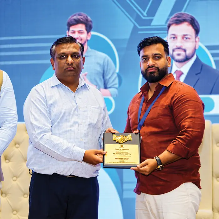 A token of gratitude presented on Engineer’s Day